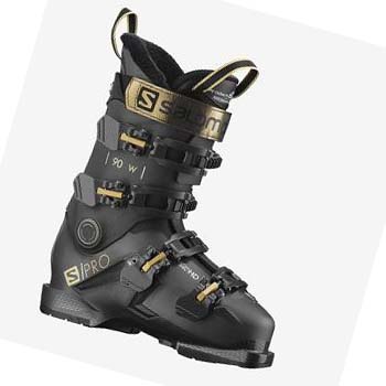 Salomon S/PRO 90 Síbakancs Női Fekete | HU 3554HAP